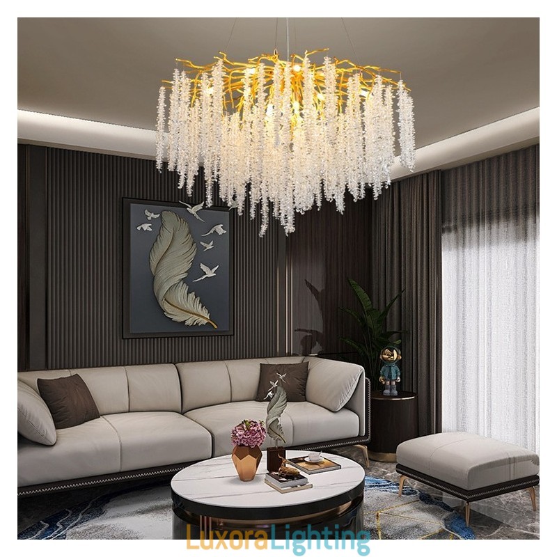 Designer Touch Decorative Modern Exquisite Crystal Chandelier Light