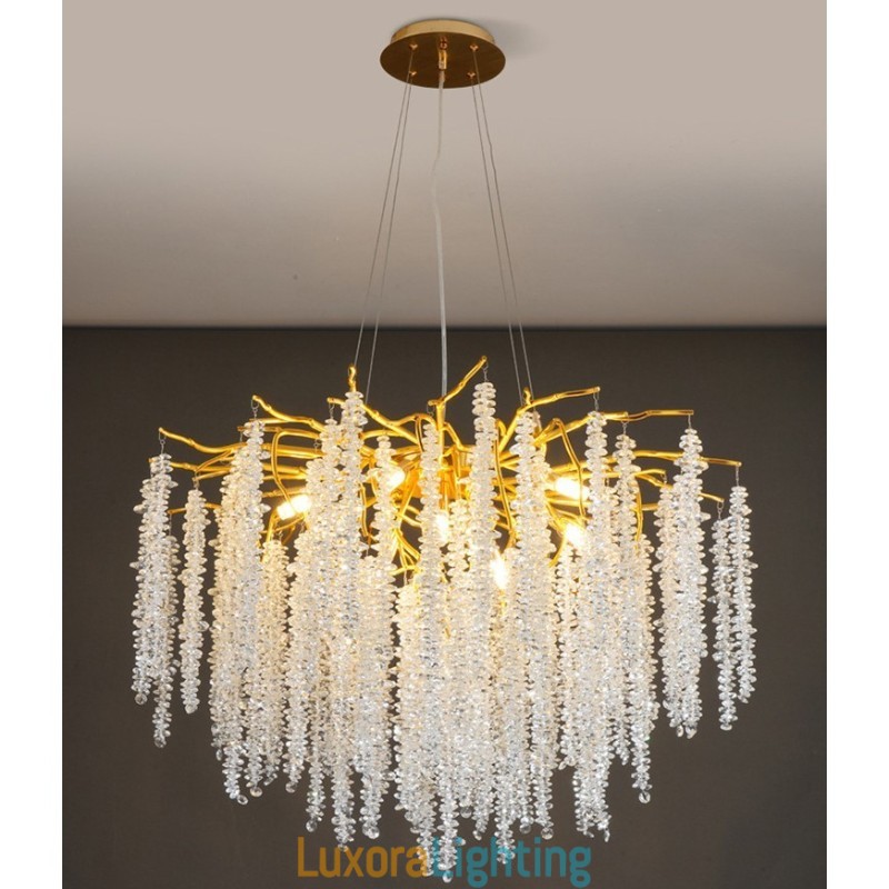 Designer Touch Decorative Modern Exquisite Crystal Chandelier Light