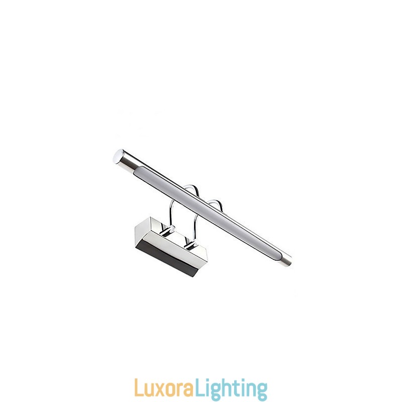 Designer Touch Decorative Stainless Steel Mirror Lights Acrylic Bathroom Wall Lamps Make up Lights Cold White Warm White (Size:57X13.5X15)