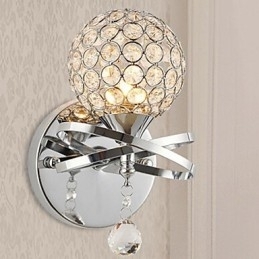 Designer Touch Decorative Crystal Wall Sconces Modern Contemporary Metal