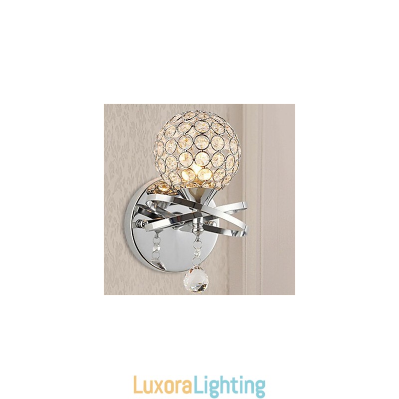Designer Touch Decorative Crystal Wall Sconces Modern Contemporary Metal