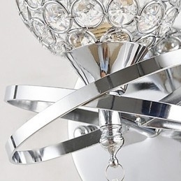 Designer Touch Decorative Crystal Wall Sconces Modern Contemporary Metal