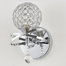 Designer Touch Decorative Crystal Wall Sconces Modern Contemporary Metal