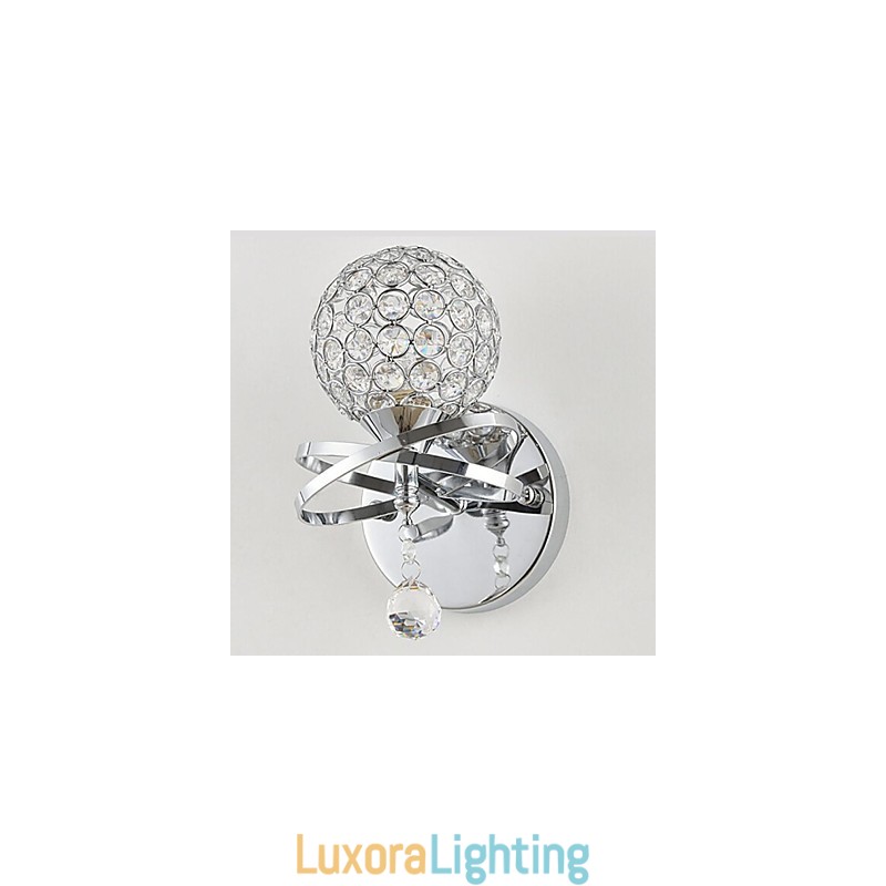 Designer Touch Decorative Crystal Wall Sconces Modern Contemporary Metal