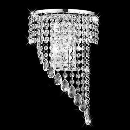 Designer Touch Decorative Crystal Flush Mount wall Lights Modern Contemporary Metal