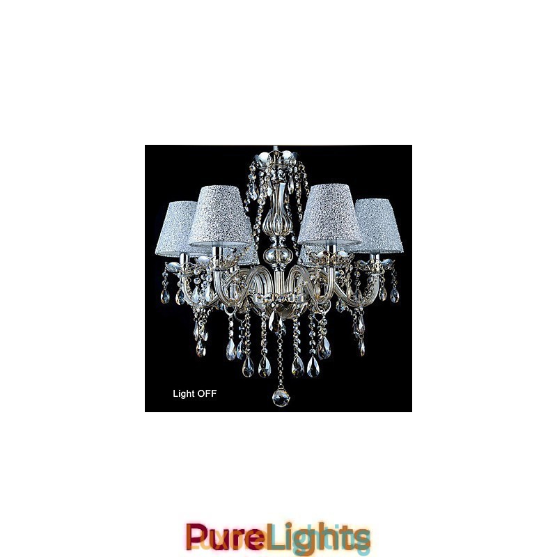 Designer Touch Decorative Modern Contemporary Classic Vintage Crystal Electroplated Glass Chandelier