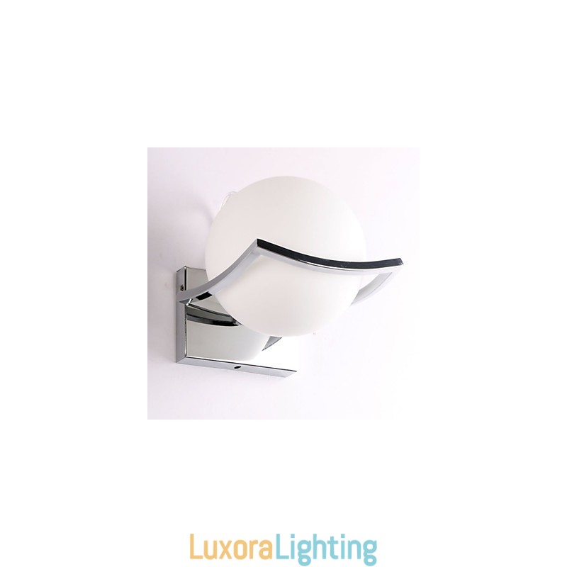 Designer Touch Decorative Glass Wall Sconces Modern Contemporary Metal