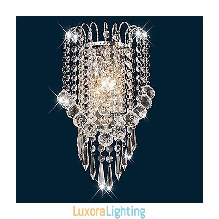 Designer Touch Decorative Crystal Flush Mount wall Lights Modern Contemporary Metal