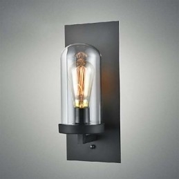 Designer Touch Decorative Rustic Style Fixtures Iron Glass Wall Sconce Retro Wall Lamp Light From US