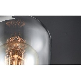 Designer Touch Decorative Rustic Style Fixtures Iron Glass Wall Sconce Retro Wall Lamp Light From US