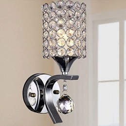 Designer Touch Decorative Wall Sconces Crystal Modern Contemporary Metal