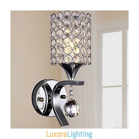 Designer Touch Decorative Wall Sconces Crystal Modern Contemporary Metal