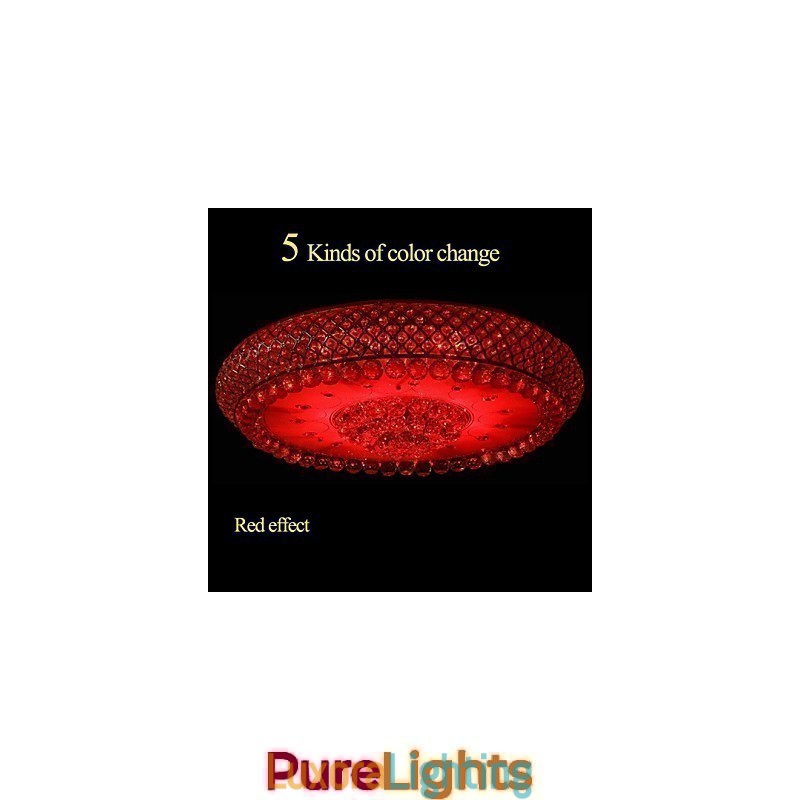 Designer Touch Decorative Round Crystal Absorb Dome Light Ceiling Lamp Diameter 80CM Contains 15 Bulbs