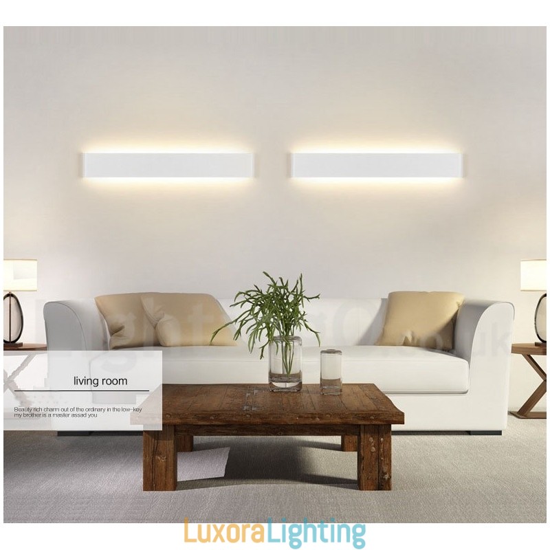 Designer Touch Decorative Long Modern Contemporary Wall Lamps & Sconces For Indoor Metal Wall Light IP 44 for Bathroom Bedroom Living Room