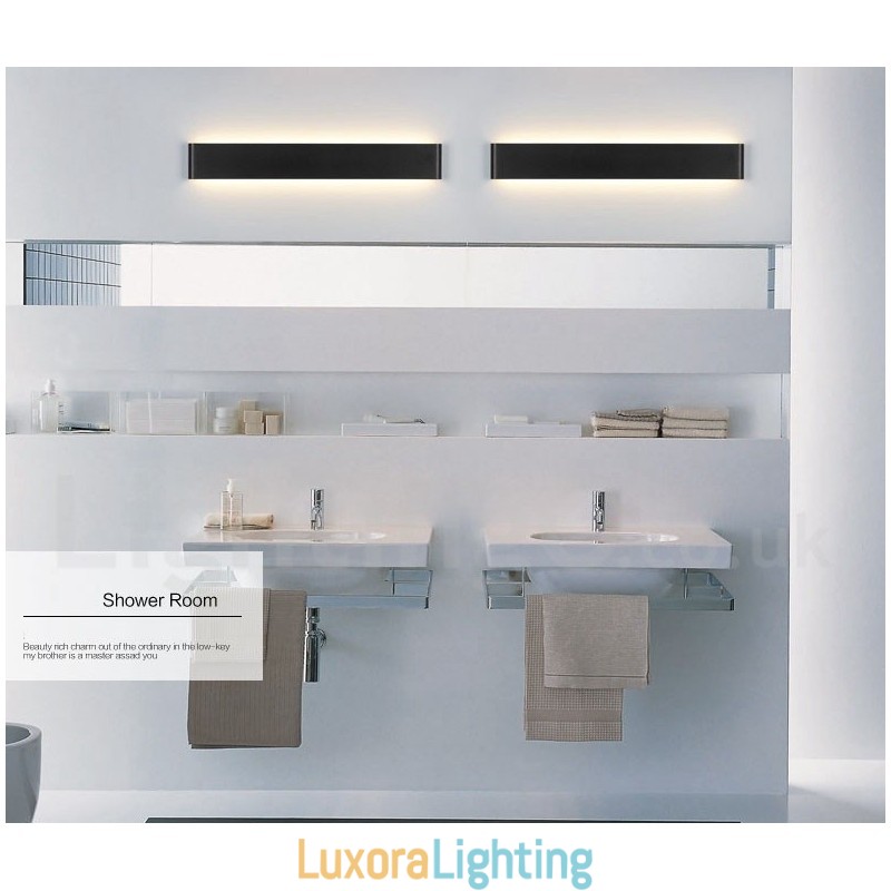 Designer Touch Decorative Long Modern Contemporary Wall Lamps & Sconces For Indoor Metal Wall Light IP 44 for Bathroom Bedroom Living Room