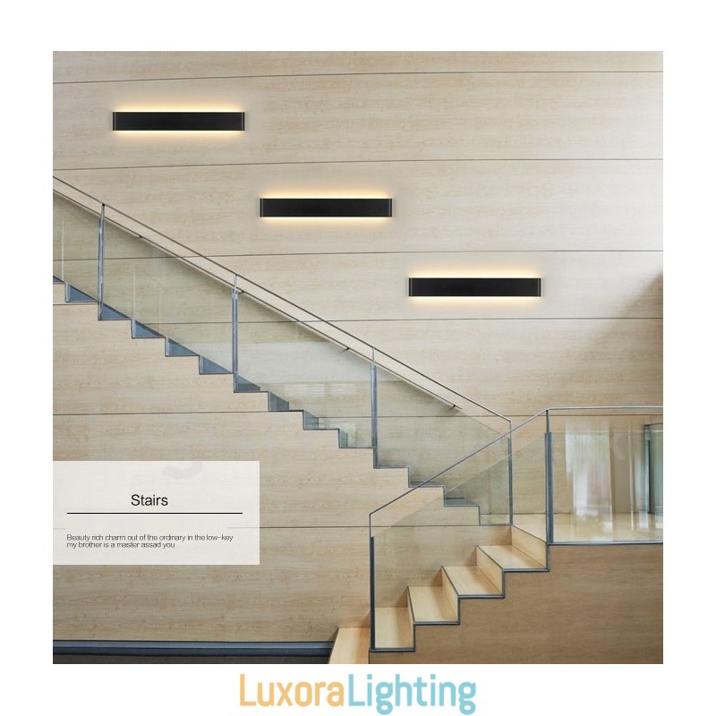 Designer Touch Decorative Long Modern Contemporary Wall Lamps & Sconces For Indoor Metal Wall Light IP 44 for Bathroom Bedroom Living Room