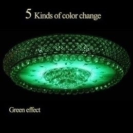 Designer Touch Decorative Round Crystal Absorb Dome Light Ceiling Lamp Diameter 80CM Contains 15 Bulbs