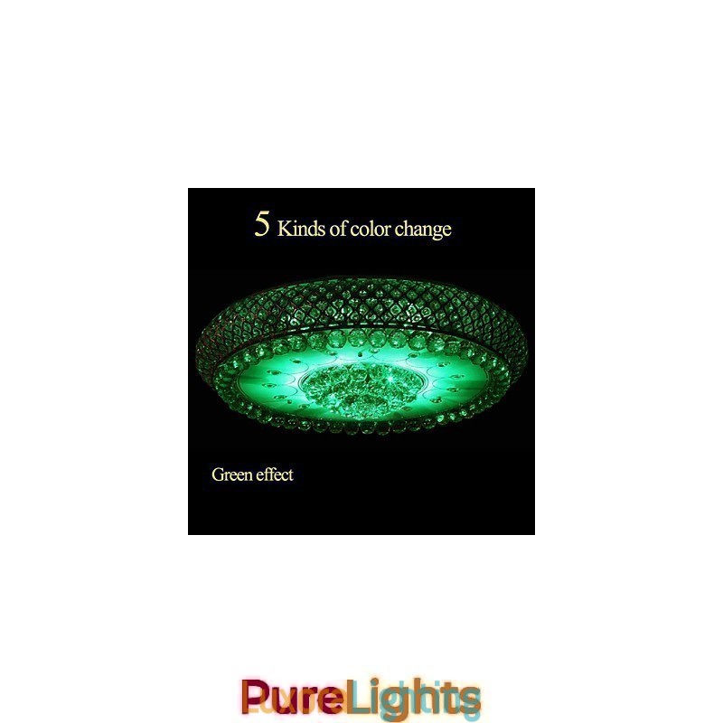 Designer Touch Decorative Round Crystal Absorb Dome Light Ceiling Lamp Diameter 80CM Contains 15 Bulbs