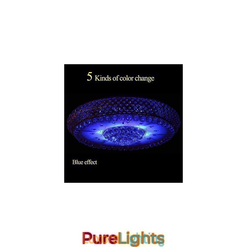 Designer Touch Decorative Round Crystal Absorb Dome Light Ceiling Lamp Diameter 80CM Contains 15 Bulbs