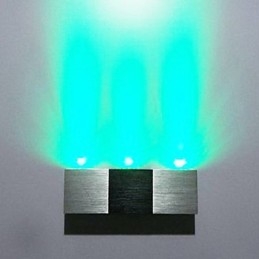 Designer Touch Decorative Modern Wall Light with Scattering Light Rectangular Aluminium Body