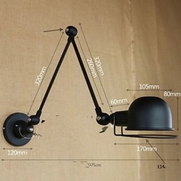 Designer Touch Decorative Wall Sconces Bathroom Lighting Outdoor Wall Lights Reading Wall Lights Modern Contemporary Metal