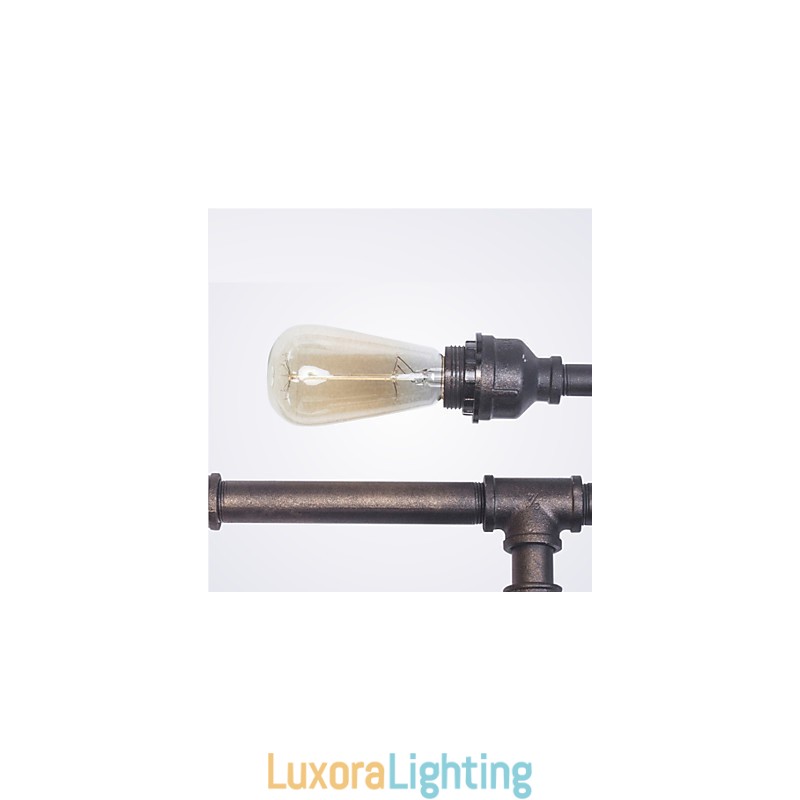 Designer Touch Decorative Vintage Industrial Wall Lamp Bathroom Kitchen Dinning Pipe Edison Light Luxury Dining Bar Sconces Lamparas FJ DB2 014A0