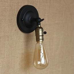 Designer Touch Decorative Edison Light Bulb Aisle Retro Minimalist Bedside Aisle Cafe Terrace Channel Mini Wall Sconce