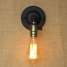 Designer Touch Decorative Edison Light Bulb Aisle Retro Minimalist Bedside Aisle Cafe Terrace Channel Mini Wall Sconce