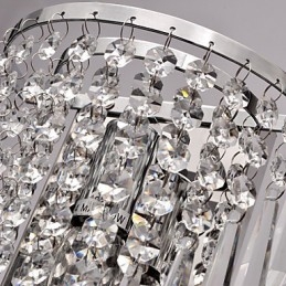 Designer Touch Decorative Semi Circular Wall light in Crystal Feature