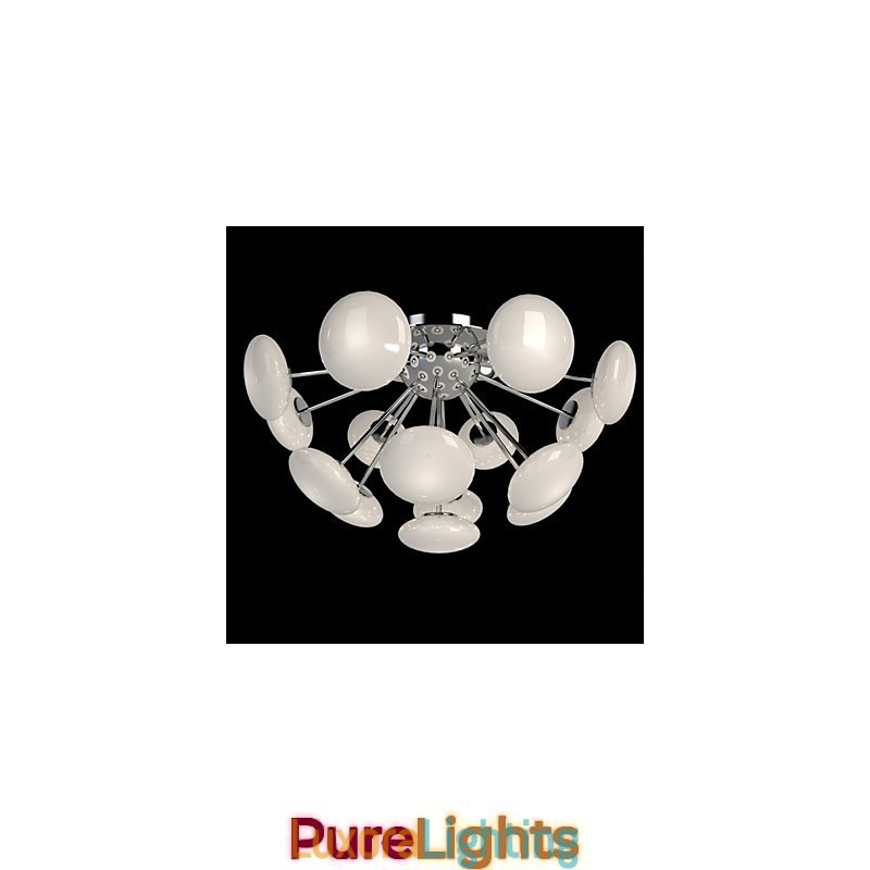 Designer Touch Decorative ModernYestaurant Lamp Simple Circular Glass art Pendant Lamp European Style