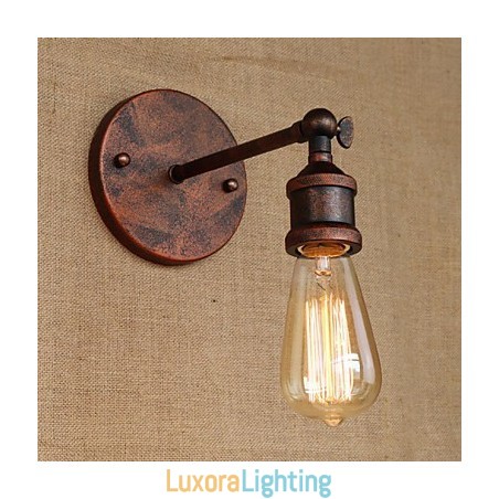 Designer Touch Decorative American Bar Cafe Restaurant Bedside Minimalist Aisle Ferruginous Iron Wall Sconce