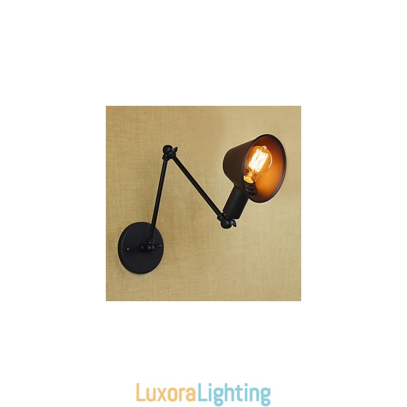 Designer Touch Decorative Industrial Air Creative Personality Long Arm Bar Cafe Simply Decorated Wall Sconce