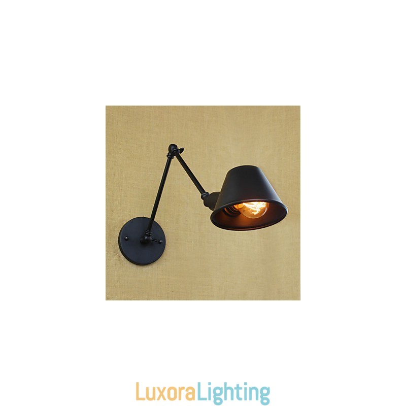 Designer Touch Decorative Industrial Air Creative Personality Long Arm Bar Cafe Simply Decorated Wall Sconce