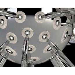 Designer Touch Decorative ModernYestaurant Lamp Simple Circular Glass art Pendant Lamp European Style