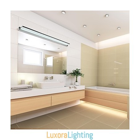 Designer Touch Decorative Mirror Lamp Stainless Steel And Acrylic