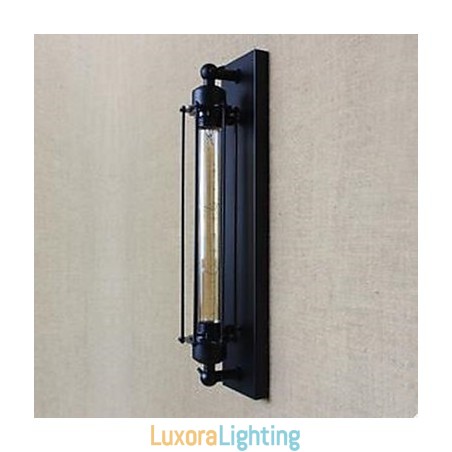 Designer Touch Decorative Edison Bulbs Flute Wall Lamp