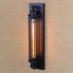 Designer Touch Decorative Edison Bulbs Flute Wall Lamp