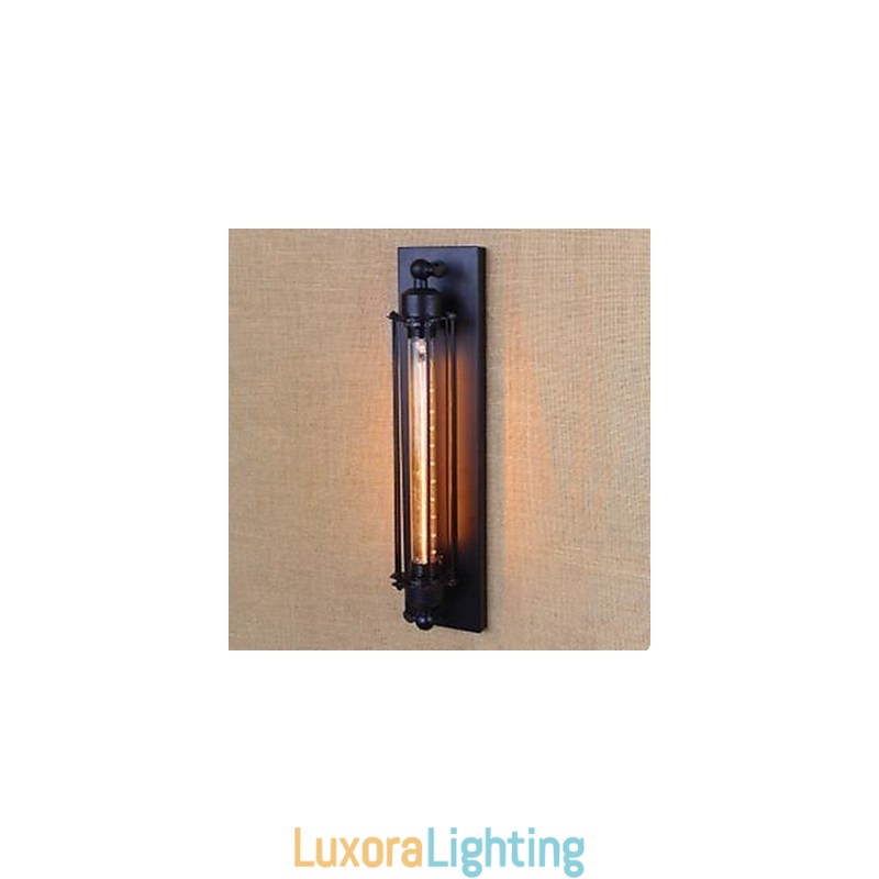 Designer Touch Decorative Edison Bulbs Flute Wall Lamp