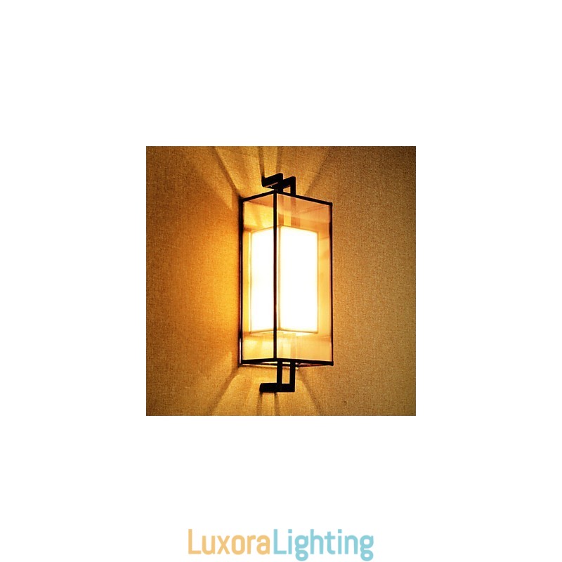 Designer Touch Decorative Retro Rustic Nordic Glass Wall Lamp Bedroom Bedside Wall Sconce Vintage Industrial Wall Light Fixtures