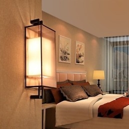 Designer Touch Decorative Retro Rustic Nordic Glass Wall Lamp Bedroom Bedside Wall Sconce Vintage Industrial Wall Light Fixtures