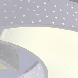 Designer Touch Decorative Flush Mount Modern Contemporary Metal