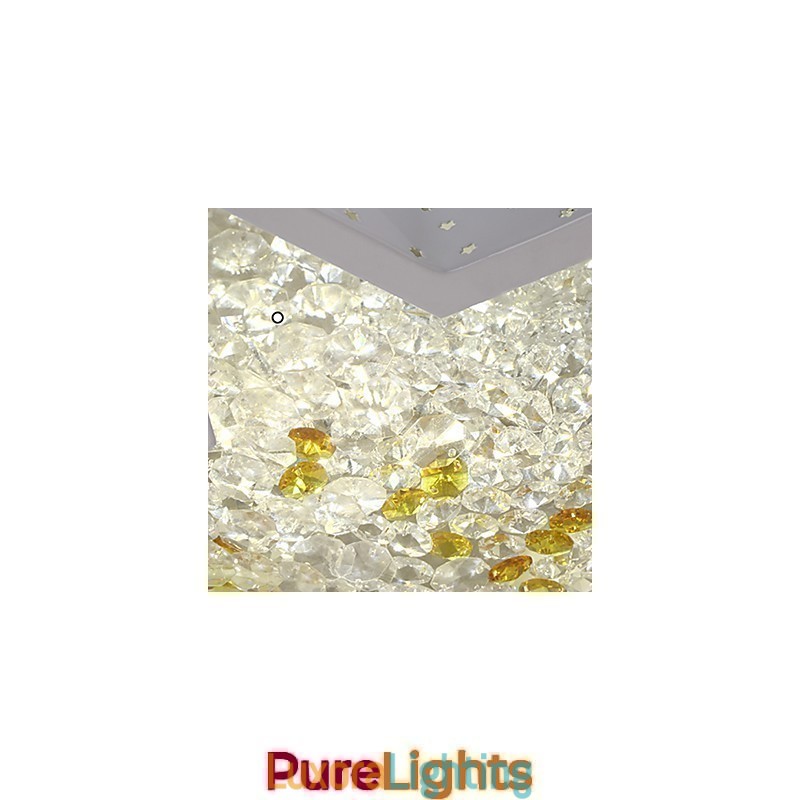 Designer Touch Decorative Flush Mount Modern Contemporary Metal