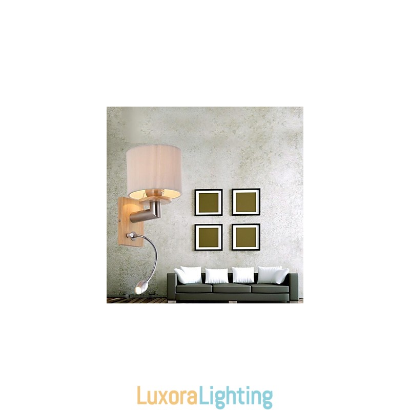 Designer Touch Decorative Wall Lamp One Light with Reading Light