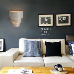 Designer Touch Decorative Small Conch Cartoon Wall Lamp Wrought Iron Torch Shape Of The Head Of A Bed Lights