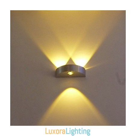 Designer Touch Decorative Half Month Wall Lamp Creative Bar Model Wall Sconces Modern Contemporary Metal