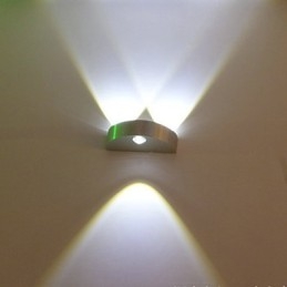 Designer Touch Decorative Half Month Wall Lamp Creative Bar Model Wall Sconces Modern Contemporary Metal