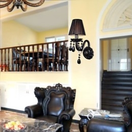 Designer Touch Decorative Crystal Candle Wall Lights Modern Contemporary Glass