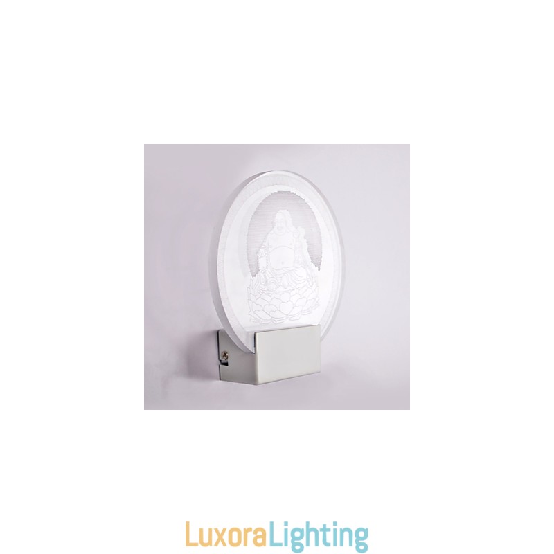 Designer Touch Decorative Acrylic Wall Lamp PVC Lamp Light Chip Modern Contemporary Metal