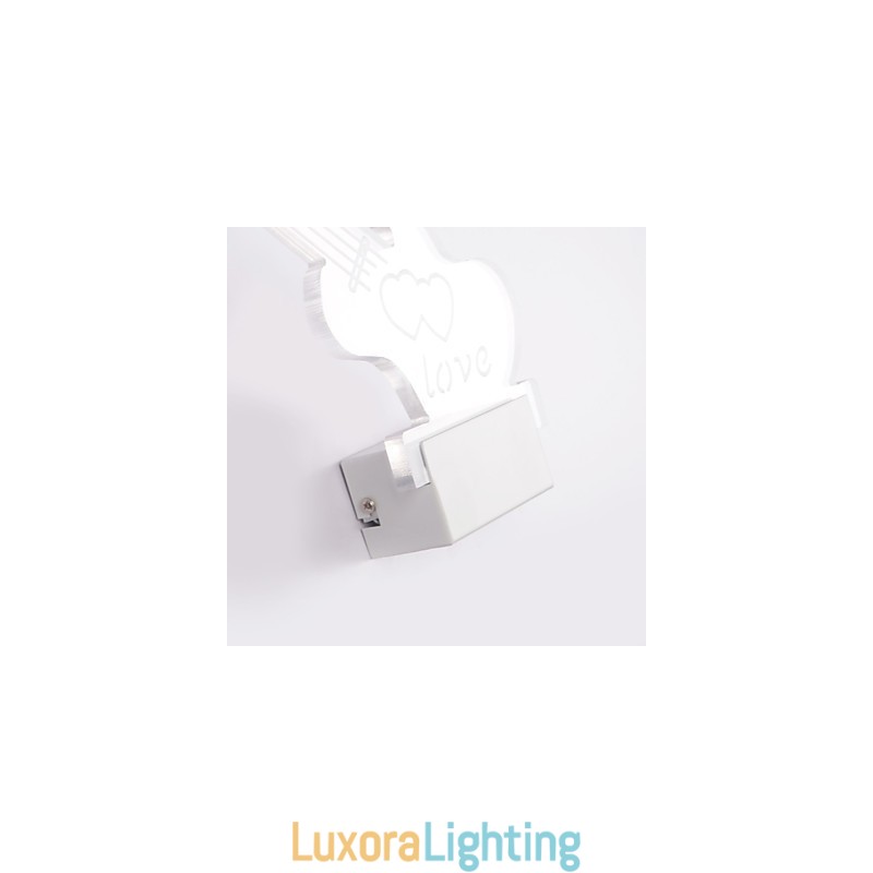 Designer Touch Decorative Acrylic Wall Lamp PVC Lamp Light Modern Contemporary Metal