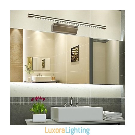 Designer Touch Decorative Hardware Round Tube Mirror Lamp